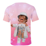 Game Roblox T-shirts Sports Summer Top Tees Xmas Birthday Gift