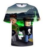 Game Roblox T-shirts Sports Summer Top Tees Xmas Birthday Gift