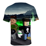 Game Roblox T-shirts Sports Summer Top Tees Xmas Birthday Gift