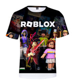Game Roblox T-shirts Sports Summer Top Tees Xmas Birthday Gift