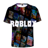 Game Roblox T-shirts Sports Summer Top Tees Xmas Birthday Gift