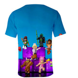 Game Roblox T-shirts Sports Summer Top Tees Xmas Birthday Gift