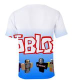 Game Roblox T-shirts Sports Summer Top Tees Xmas Birthday Gift