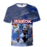 Game Roblox T-shirts Sports Summer Top Tees Xmas Birthday Gift