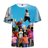 Game Roblox T-shirts Sports Summer Top Tees Xmas Birthday Gift