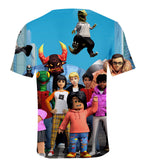 Game Roblox T-shirts Sports Summer Top Tees Xmas Birthday Gift