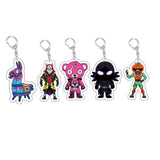 Games Fortnite Skin Characters Acrylic Keychain