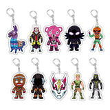 Games Fortnite Skin Characters Acrylic Keychain