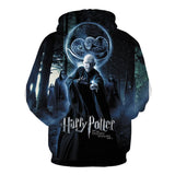 Harry Potter Lord Voldemort Hoodie 3D All Print Pullover Unisex Sweatshirt