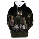 Harry Potter Hoodie 3D All Print Pullover Unisex Sweatshirt
