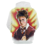 Harry Potter Hoodie 3D All Print Pullover Unisex Sweatshirt