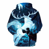 Harry Potter Gryffindor Hoodie 3D All Print Pullover Unisex Sweatshirt