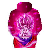 Hot Anime Cartoon Dragon Ball Goku Cosplay Hoodie Sweatshirts Tracksuit Jumper Kids Adult