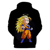 Hot Anime Cartoon Dragon Ball Cute Son Goku Cosplay Hoodie Sweatshirts Tracksuit Jumper Kids Adult