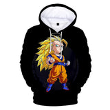Hot Anime Cartoon Dragon Ball Cute Son Goku Cosplay Hoodie Sweatshirts Tracksuit Jumper Kids Adult
