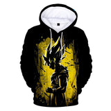 Hot Anime Cartoon Dragon Ball Goku Cosplay Black Hoodie Sweatshirts Tracksuit Jumper Kids Adult