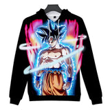 Hot Anime Cartoon Dragon Ball Goku Cosplay Hoodie Sweatshirts Tracksuit Jumper Kids Adult