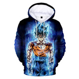 Hot Anime Cartoon Dragon Ball Goku Cosplay Hoodie Sweatshirts Tracksuit Jumper Kids Adult