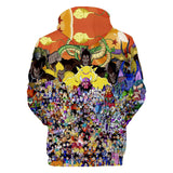 Hot Anime Cartoon Dragon Ball Cosplay Hoodie Sweatshirts Tracksuit Jumper Kids Adult