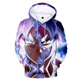 Hot Anime Cartoon Dragon Ball Goku Cosplay Hoodie Sweatshirts Tracksuit Jumper Kids Adult