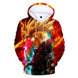 Hot Anime Cartoon Dragon Ball Goku Cosplay Hoodie Sweatshirts Tracksuit Jumper Kids Adult