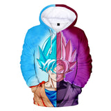 Hot Anime Cartoon Dragon Ball Goku Cosplay Hoodie Sweatshirts Tracksuit Jumper Kids Adult