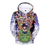 Hot Anime Cartoon Dragon Ball Cosplay Hoodie Sweatshirts Tracksuit Jumper Kids Adult