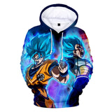 Hot Anime Cartoon Dragon Ball Cosplay Hoodie Sweatshirts Tracksuit Jumper Kids Adult