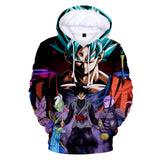 Hot Anime Cartoon Dragon Ball Cosplay Hoodie Sweatshirts Tracksuit Jumper Kids Adult