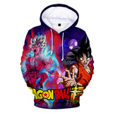 Hot Anime Cartoon Dragon Ball Cosplay Hoodie Sweatshirts Tracksuit Jumper Kids Adult