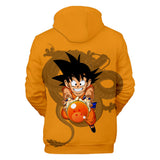Hot Anime Cartoon Dragon Ball Cosplay Hoodie Sweatshirts Tracksuit Jumper Kids Adult