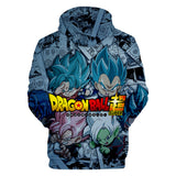 Hot Anime Cartoon Dragon Ball Cosplay Hoodie Sweatshirts Tracksuit Jumper Kids Adult