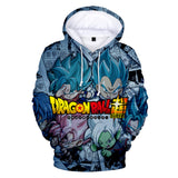Hot Anime Cartoon Dragon Ball Cosplay Hoodie Sweatshirts Tracksuit Jumper Kids Adult