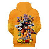 Hot Anime Cartoon Dragon Ball Cosplay Hoodie Sweatshirts Tracksuit Jumper Kids Adult
