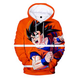 Hot Anime Cartoon Dragon Ball Cosplay Hoodie Sweatshirts Tracksuit Jumper Kids Adult