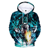 Hot Anime Cartoon Dragon Ball Cosplay Hoodie Sweatshirts Tracksuit Jumper Kids Adult