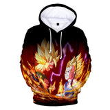 Hot Anime Cartoon Dragon Ball Cosplay Hoodie Sweatshirts Tracksuit Jumper Kids Adult