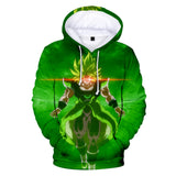 Hot Anime Cartoon Dragon Ball Cosplay Hoodie Sweatshirts Tracksuit Jumper Kids Adult