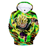 Hot Anime Cartoon Dragon Ball Cosplay Hoodie Sweatshirts Tracksuit Jumper Kids Adult