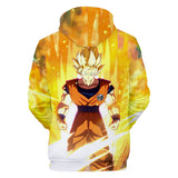 Hot Anime Cartoon Dragon Ball Cosplay Hoodie Sweatshirts Tracksuit Jumper Kids Adult