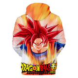 Hot Anime Cartoon Dragon Ball Cosplay Hoodie Sweatshirts Tracksuit Jumper Kids Adult