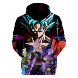 Hot Anime Cartoon Dragon Ball Cosplay Hoodie Sweatshirts Tracksuit Jumper Kids Adult