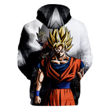Hot Anime Cartoon Dragon Ball Cosplay Hoodie Sweatshirts Tracksuit Jumper Kids Adult