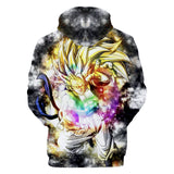 Hot Anime Cartoon Dragon Ball Cosplay Hoodie Sweatshirts Tracksuit Jumper Kids Adult