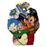 Hot Anime Cartoon Dragon Ball Cosplay Hoodie Sweatshirts Tracksuit Jumper Kids Adult