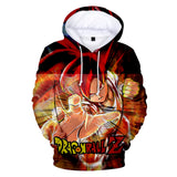Hot Anime Cartoon Dragon Ball Cosplay Hoodie Sweatshirts Tracksuit Jumper Kids Adult