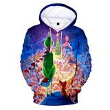 Hot Christmas Cartoon The Grinch Cosplay Hoodie Sweatshirts Tracksuit Jumper Kids Adult