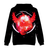 Hot Cartoon Pokemon Go Black Jumper Casual Sports Hoodies for Kids Youth Adult