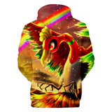 Hot Cartoon Pokemon Go Color Jumper Casual Sports Hoodies for Kids Youth Adult