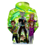 Hot Cartoon Rick and Morty 3D Print Cosplay Hoodie Pullover Sweatshirts Unisex Tracksuit Jumper